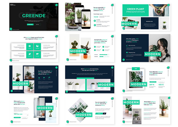 Grende - Powerpoint Template in PowerPoint Templates - product preview 1