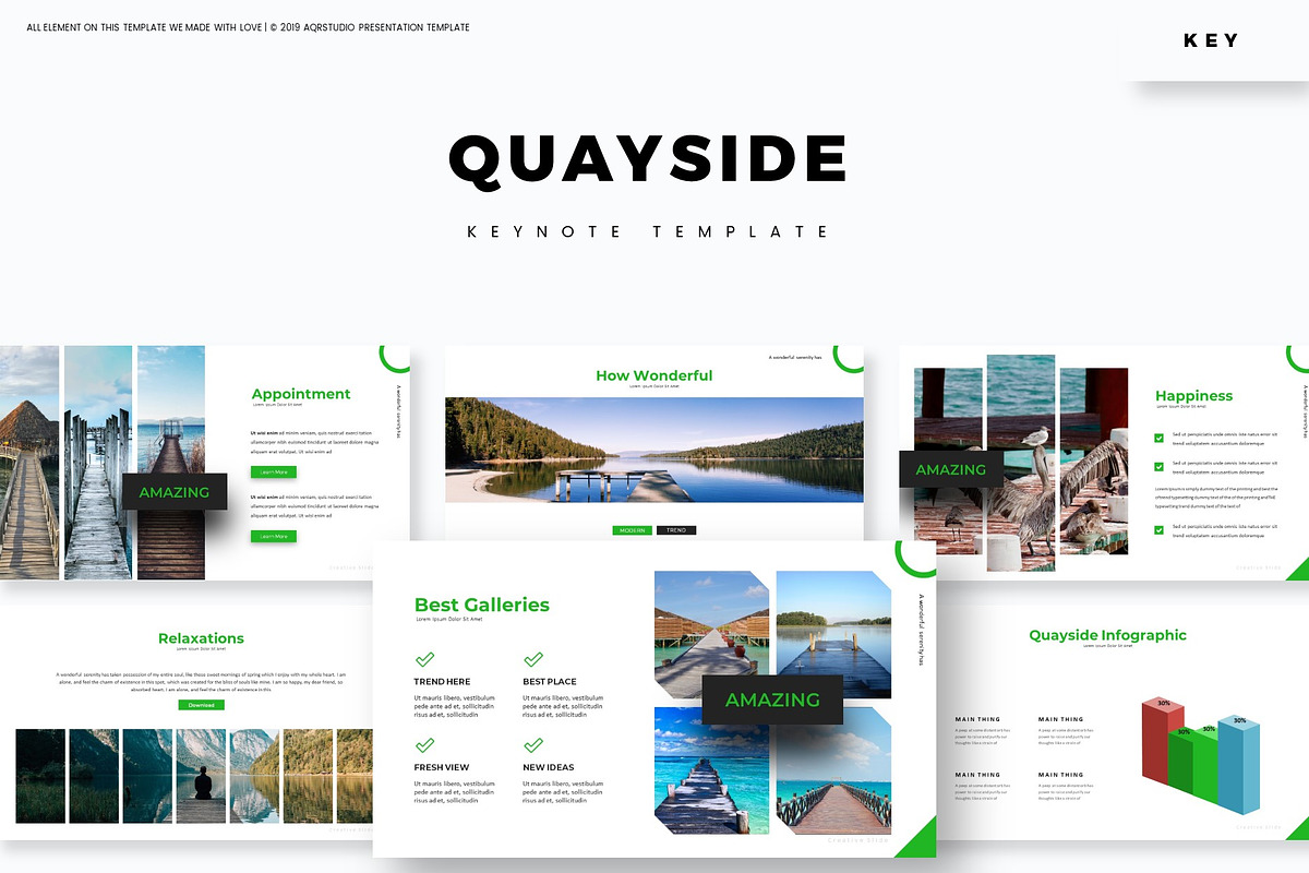 Quayside - Keynote Template in Keynote Templates - product preview 8
