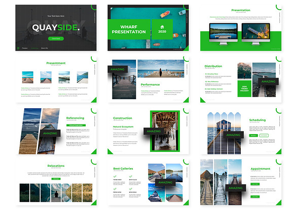 Quayside - Powerpoint Template in PowerPoint Templates - product preview 1