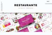 Restaurante - Keynote Template