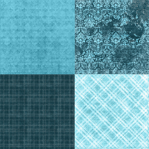 16 Royal Decree Turquoise & Green in Patterns - product preview 2