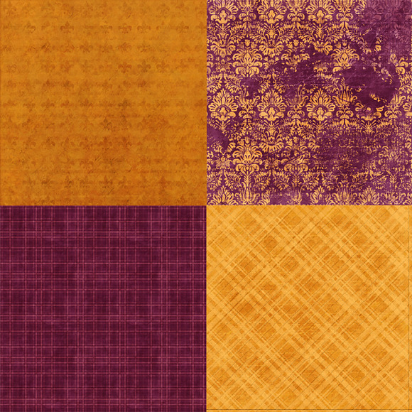 16 Royal Decree Burgundy & Gold in Patterns - product preview 1
