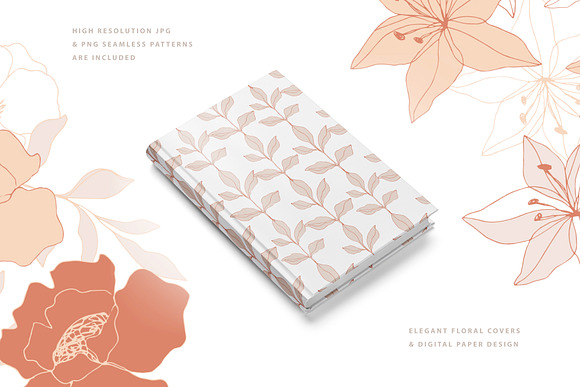 Spring Flowers Patterns & Cliparts in Patterns - product preview 6