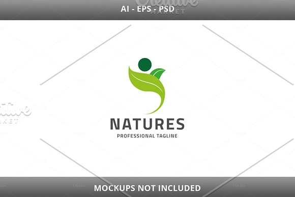Natures Logo in Logo Templates - product preview 2