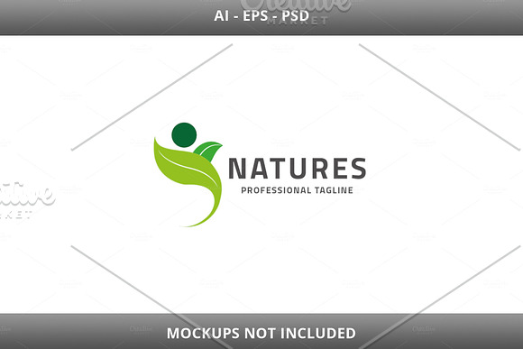 Natures Logo in Logo Templates - product preview 3