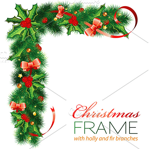 Christmas Decor Elements in Illustrations - product preview 3