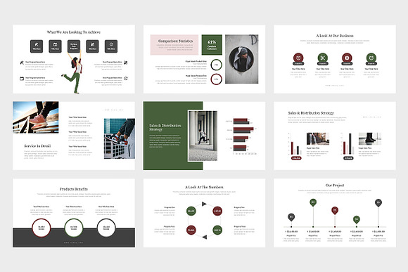 Vezia Fashion Pitch Deck Keynote in Keynote Templates - product preview 10