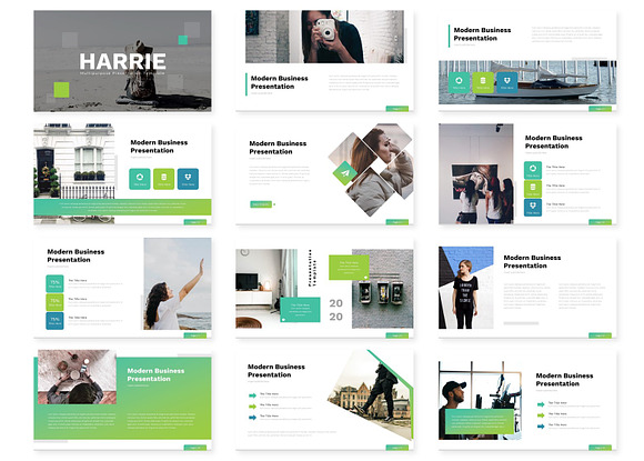 Harrie - Keynote Template in Keynote Templates - product preview 1