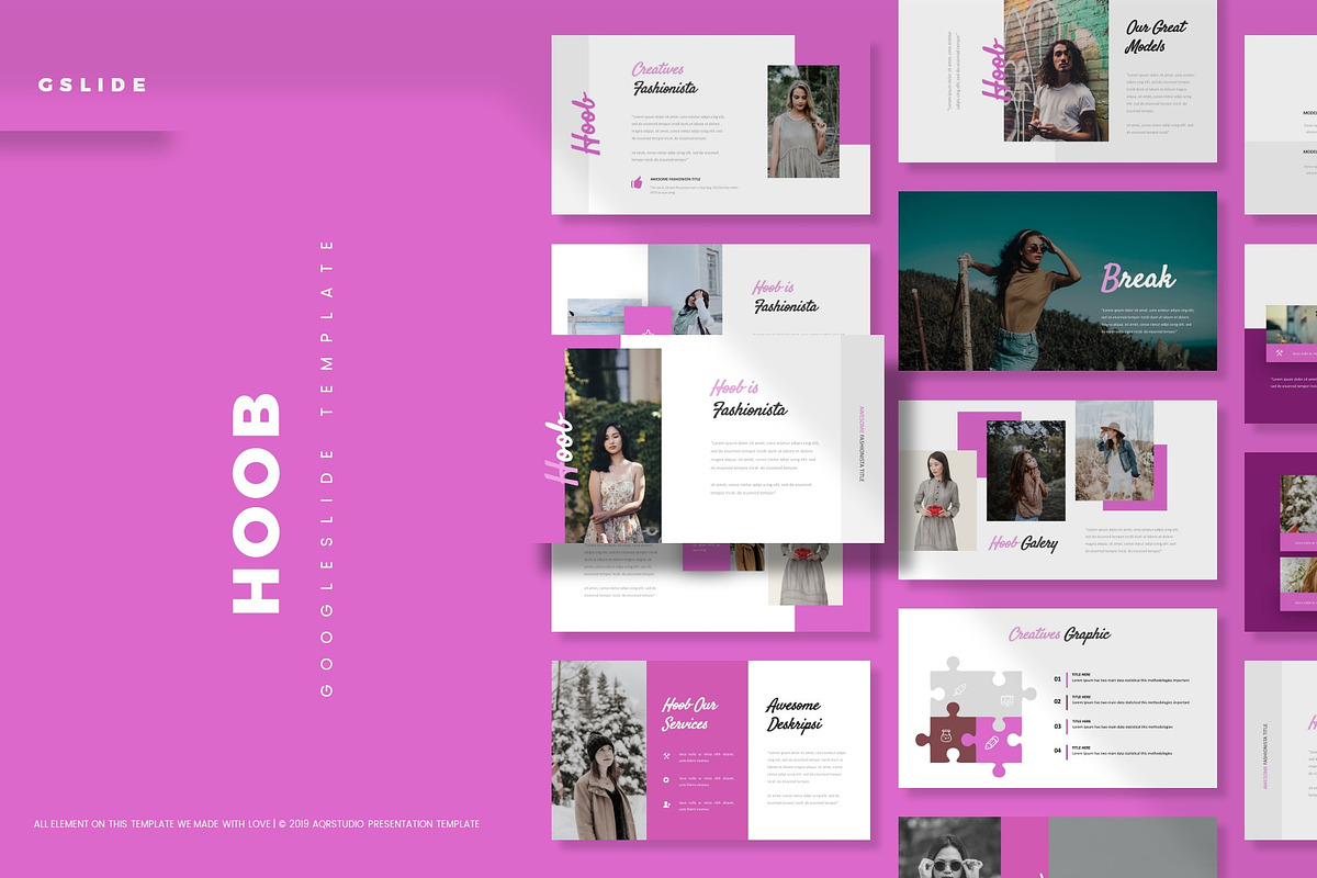Hoob - Google Slide Template in Google Slides Templates - product preview 8