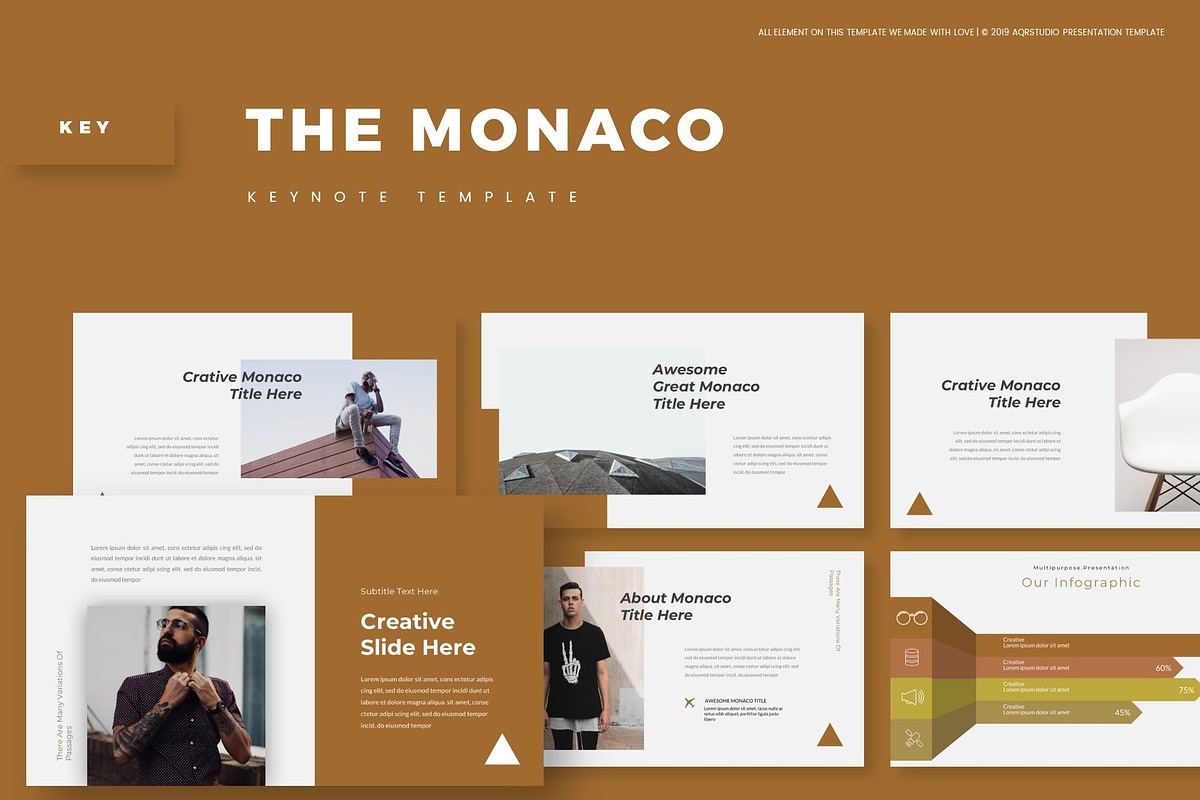 Monaco - Keynote Template in Keynote Templates - product preview 8