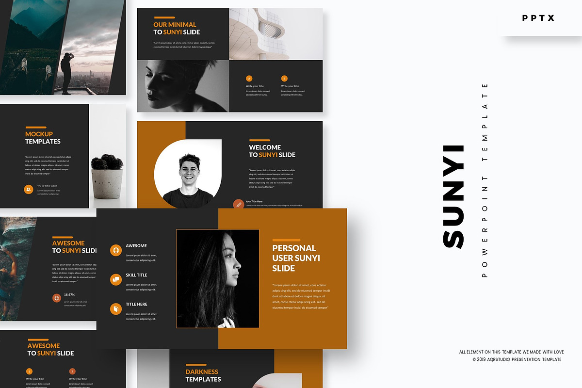 Sunyi - Powerpoint Template in PowerPoint Templates - product preview 8