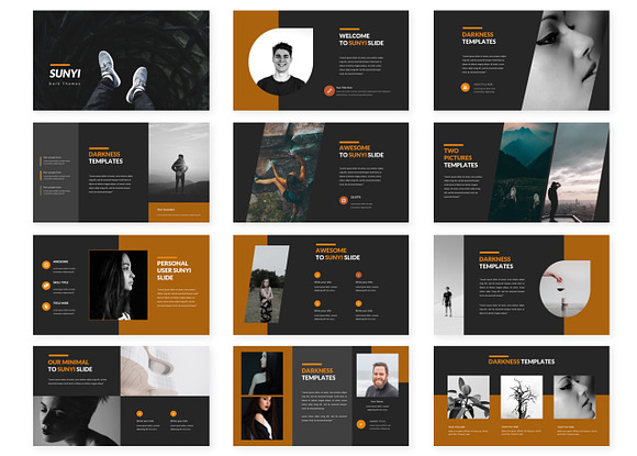 Sunyi - Powerpoint Template in PowerPoint Templates - product preview 1