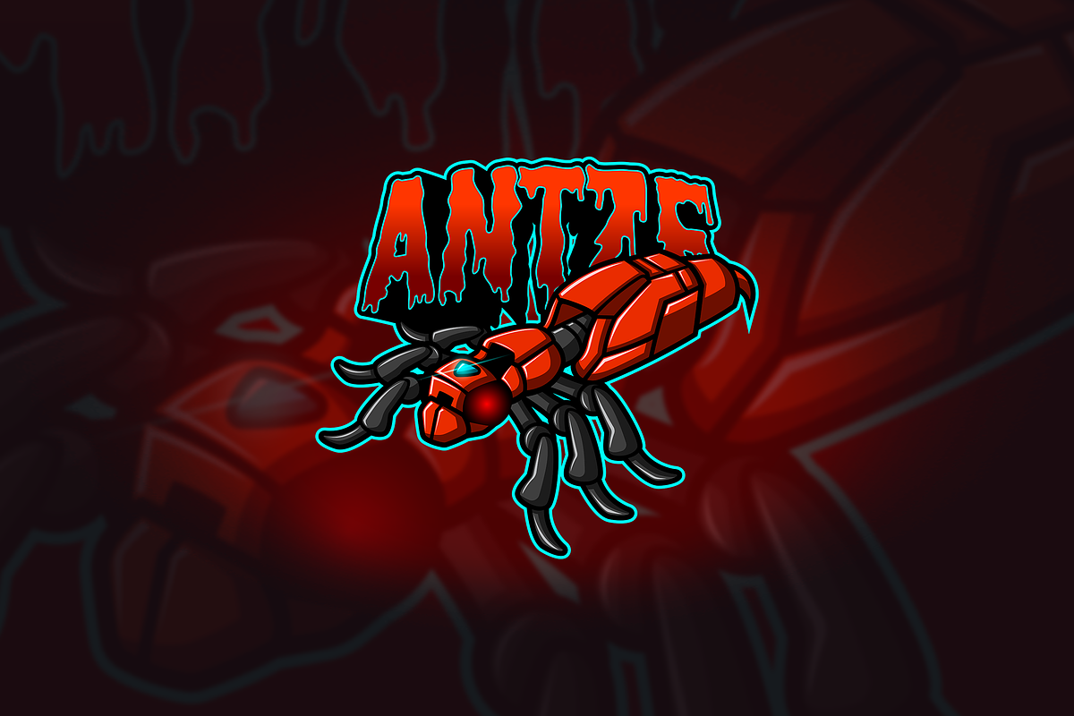 Ant - Mascot & Esport Logo in Logo Templates - product preview 8