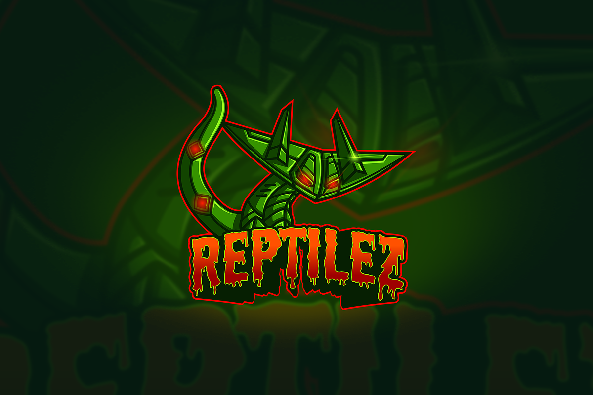 Reptile - Mascot & Esport Logo in Logo Templates - product preview 8