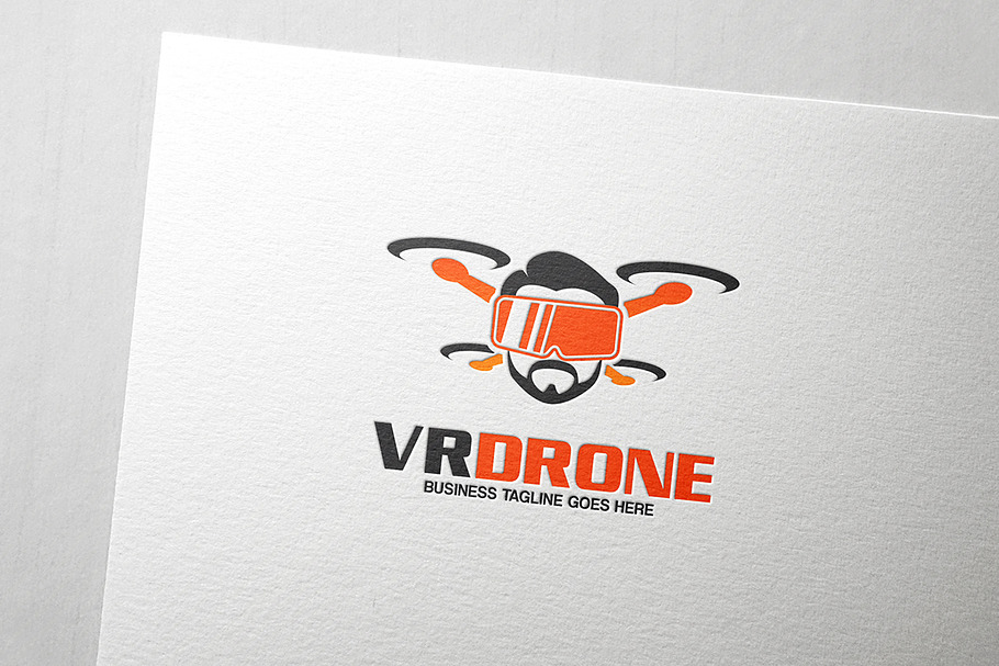 VR Drone Logo in Logo Templates - product preview 8
