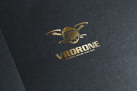 VR Drone Logo in Logo Templates - product preview 2