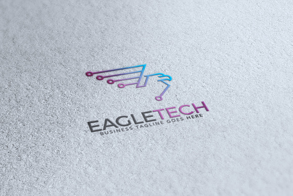 Eagle Tech Logo in Logo Templates - product preview 2