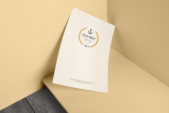 Old Zey Hospitality Invoice ID in Stationery Templates - product preview 2