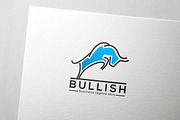 Bullish Bull Logo