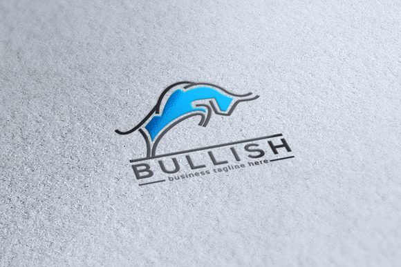 Bullish Bull Logo in Logo Templates - product preview 2