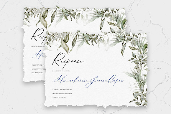 Barbara. Wedding set in Wedding Templates - product preview 3