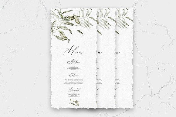 Barbara. Wedding set in Wedding Templates - product preview 4