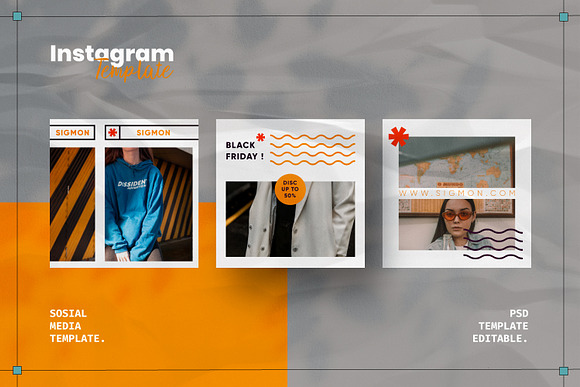 Sigmon Social Media Template in Instagram Templates - product preview 5