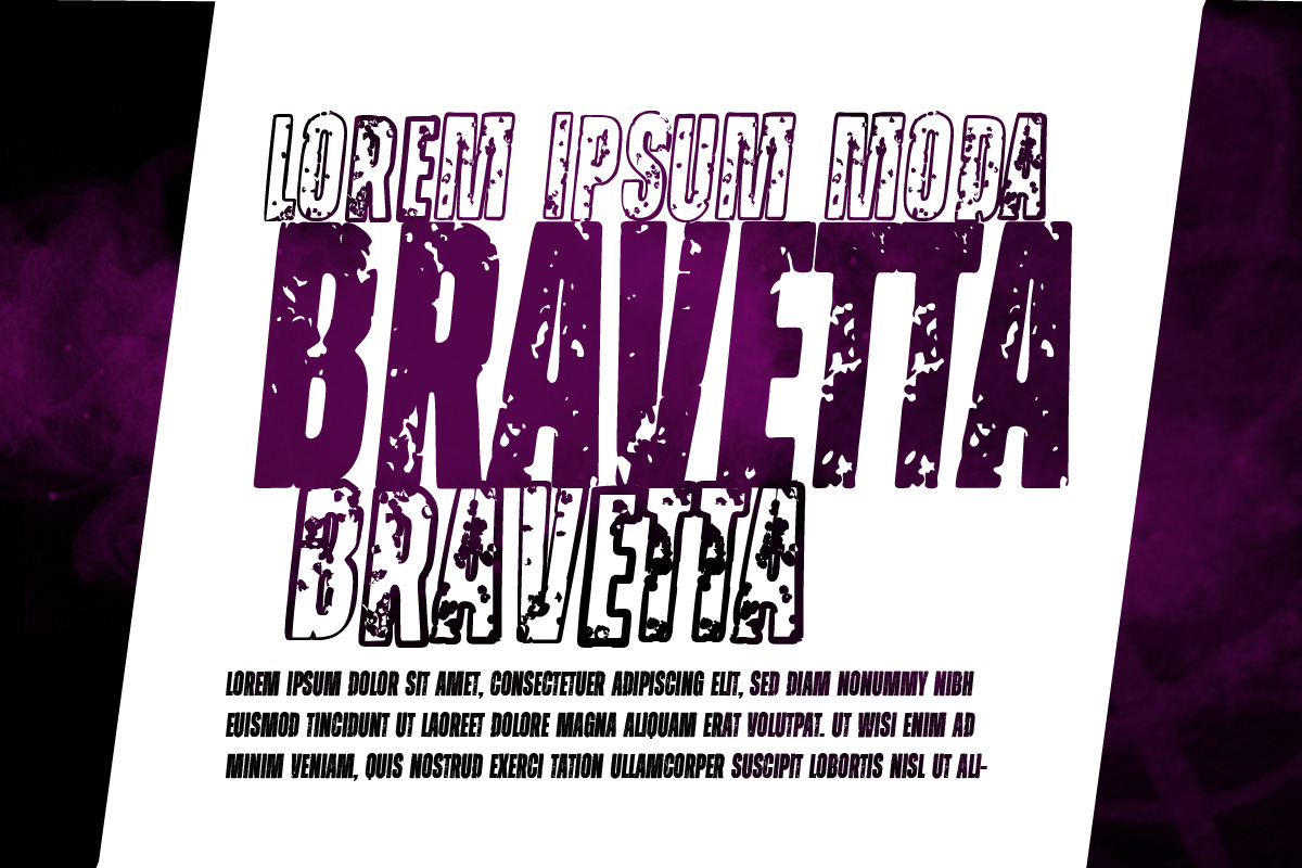 Bravetta in Fonts - product preview 8