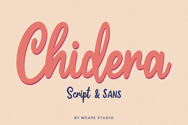 Chidera Script & Sans