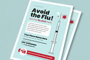 Flu Shot Campaign Flyer