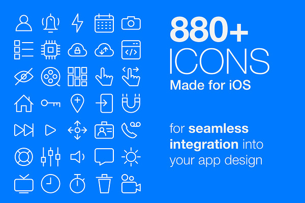 Icon bundle – Made for iOS