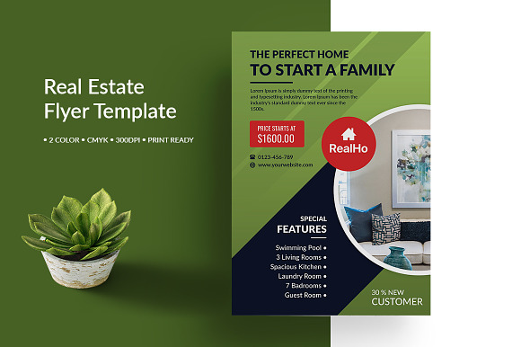 Premium Real Estate Flyer Bundle in Flyer Templates - product preview 4