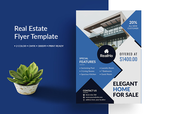 Premium Real Estate Flyer Bundle in Flyer Templates - product preview 5