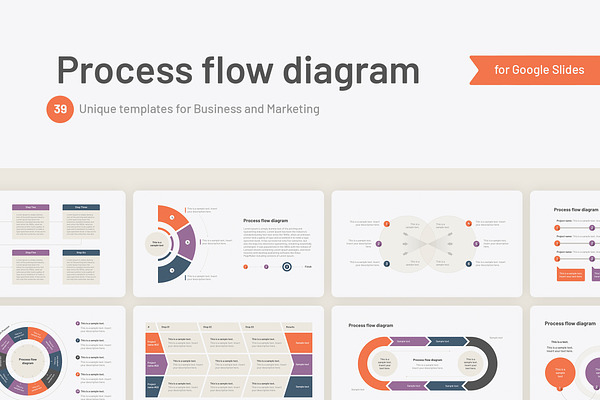 Process flow diagram for Google Slid