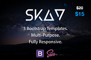 Skav / 3 Bootstrap Templates