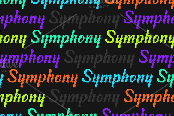 Symphony Shadow in Script Fonts - product preview 2