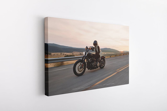 Landscape Canvas Ratio 3x2 Mockup 03 in Print Mockups - product preview 2