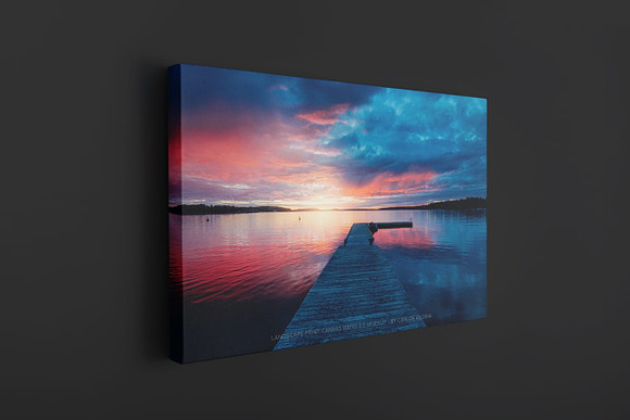 Landscape Canvas Ratio 3x2 Mockup 03 in Print Mockups - product preview 3