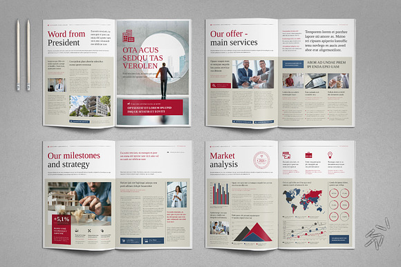 Business Brochure Vol. 9 in Brochure Templates - product preview 1