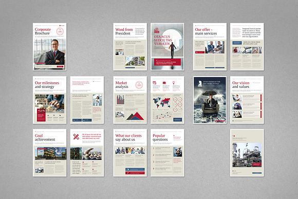 Business Brochure Vol. 9 in Brochure Templates - product preview 3
