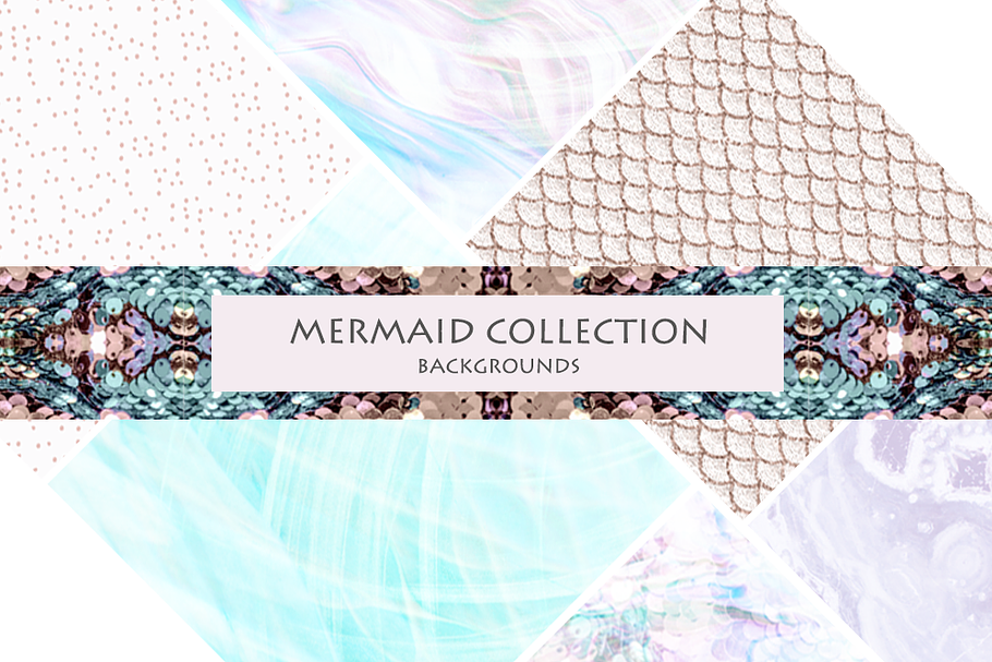Mermaid Background Collection