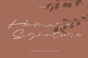 Hamira - Signature Brush Font