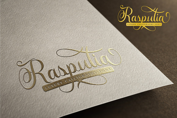 Rasputia - Beautiful Calligraphy in Script Fonts - product preview 9