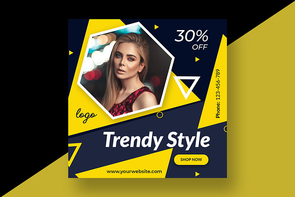 Fashion Instagram Social Media Post in Instagram Templates - product preview 1