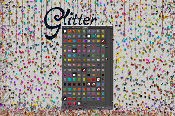 Glitter Artist in Photoshop Layer Styles - product preview 3