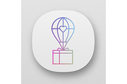 Humanitarian assistance app icon