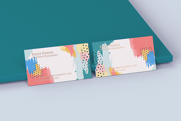 Business Card MockUp v2 in Print Mockups - product preview 1