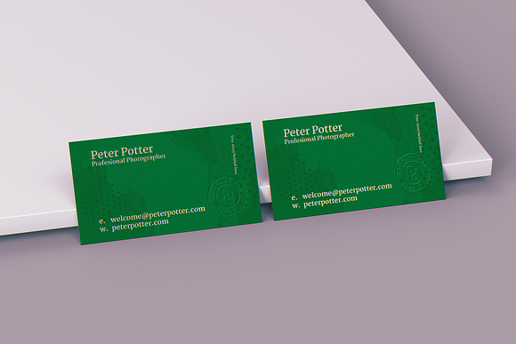 Business Card MockUp v2 in Print Mockups - product preview 5
