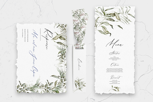 Barbara. Wedding set in Wedding Templates - product preview 6