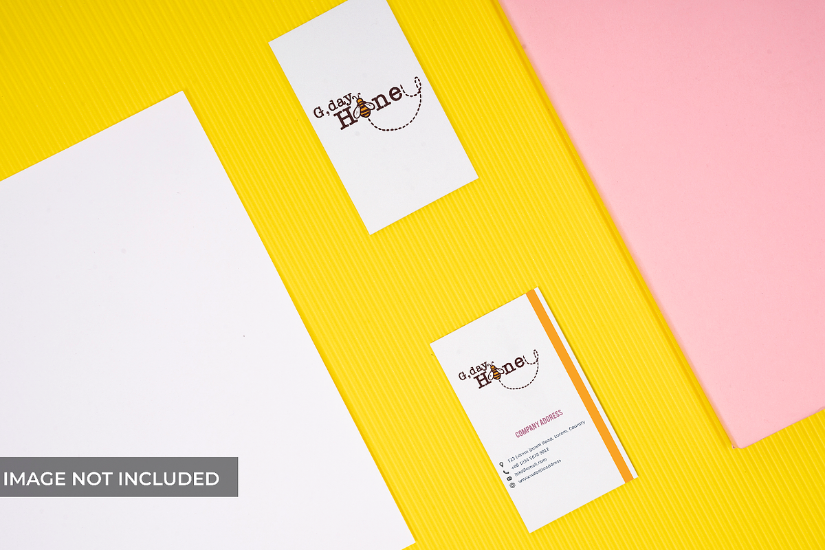 Realistic Business Card Mockup 3 in Print Mockups - product preview 8